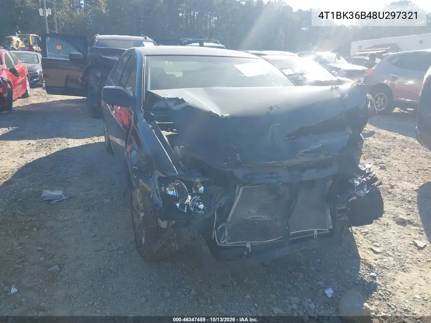 TOYOTA AVALON 2008, VIN 4T1BK36B48U297321