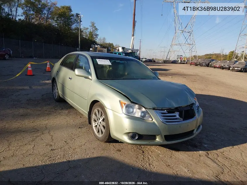 TOYOTA AVALON 2008, VIN 4T1BK36B98U283902