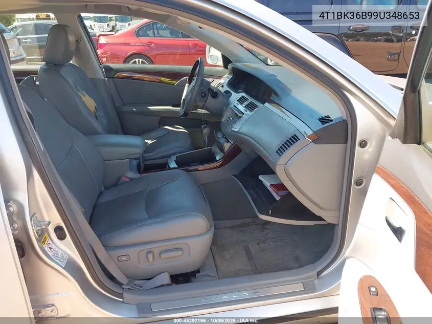 2009 TOYOTA AVALON VIN 4T1BK36B99U348653 — фото 5