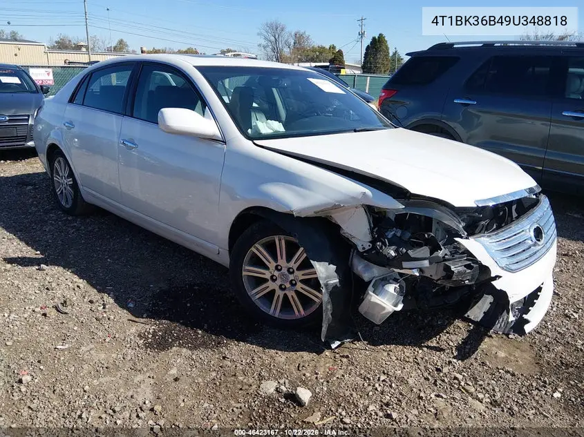 TOYOTA AVALON 2009, VIN 4T1BK36B49U348818