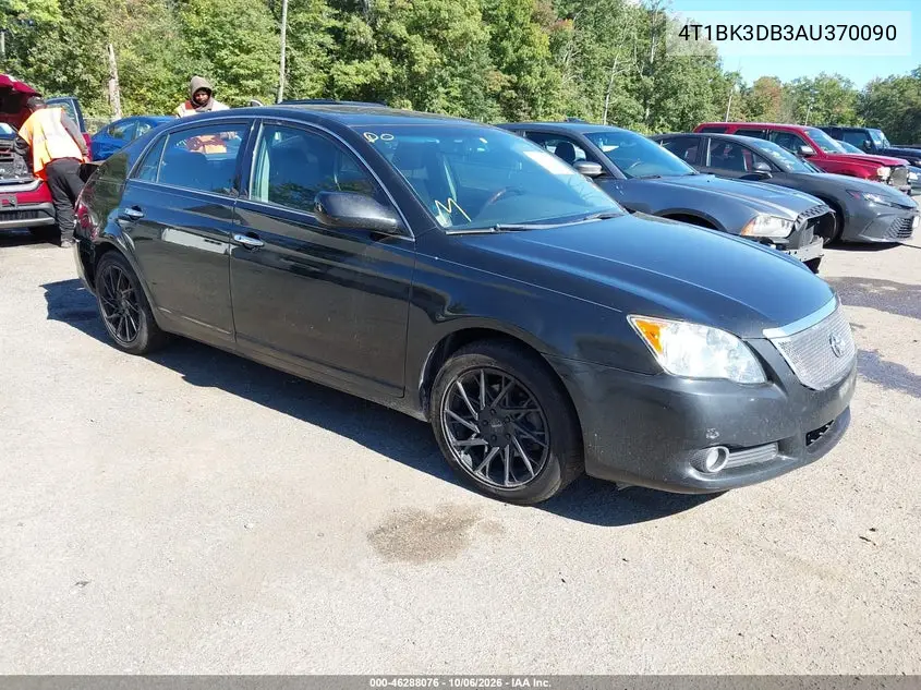 TOYOTA AVALON 2010, VIN 4T1BK3DB3AU370090