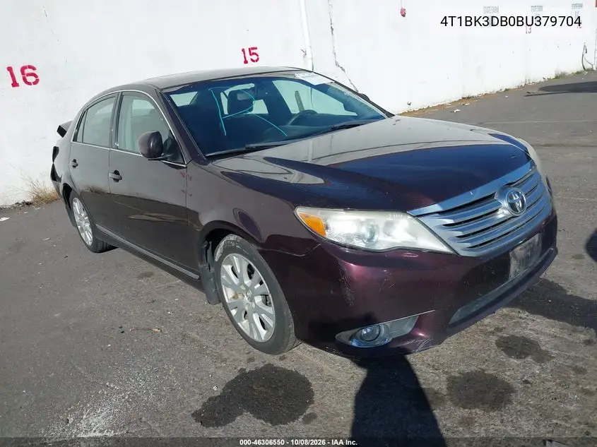 TOYOTA AVALON 2011, VIN 4T1BK3DB0BU379704