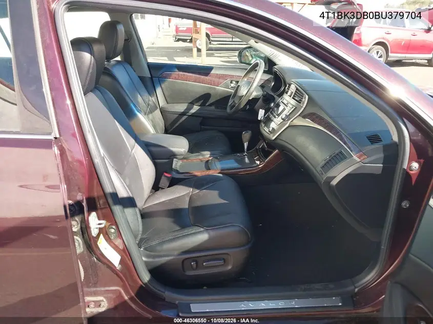 2011 TOYOTA AVALON VIN 4T1BK3DB0BU379704 — фото 5
