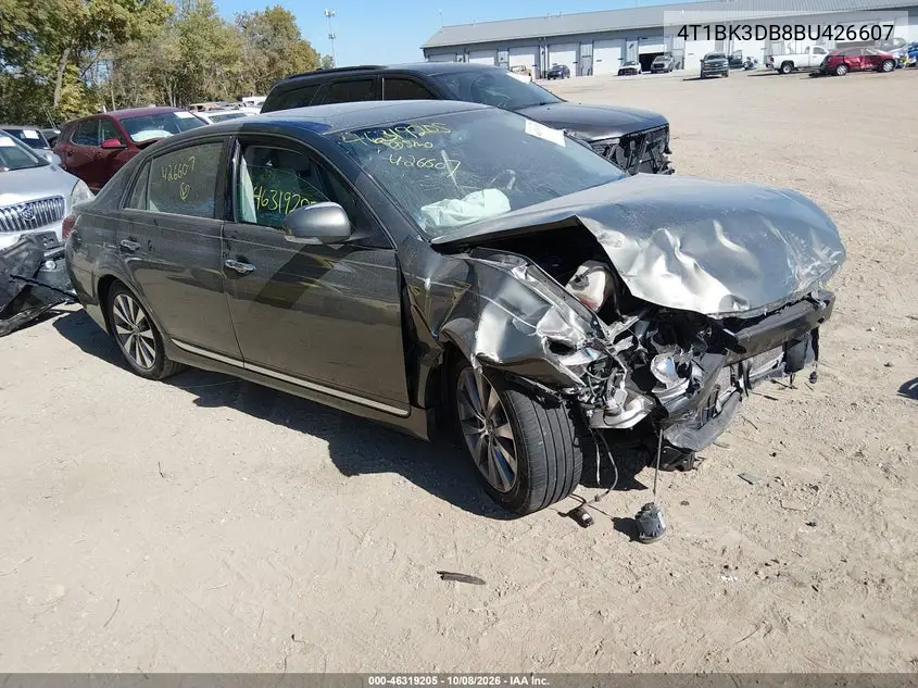 TOYOTA AVALON 2011, VIN 4T1BK3DB8BU426607