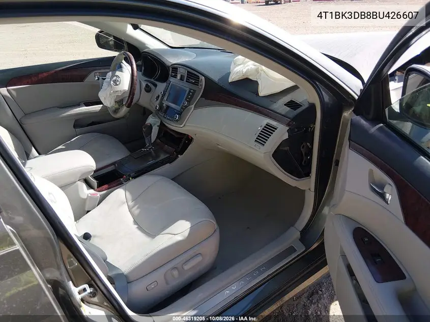 2011 TOYOTA AVALON VIN 4T1BK3DB8BU426607 — фото 5