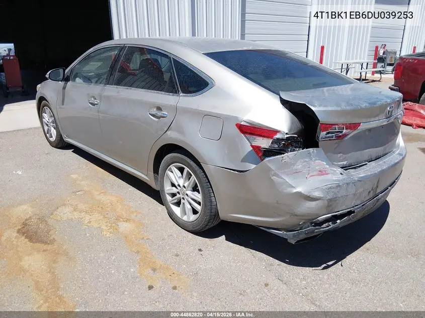 2013 TOYOTA AVALON VIN 4T1BK1EB6DU039253 — фото 3