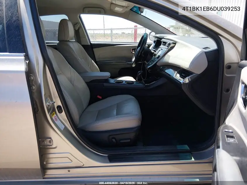 2013 TOYOTA AVALON VIN 4T1BK1EB6DU039253 — фото 5