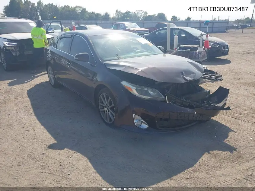 TOYOTA AVALON 2013, VIN 4T1BK1EB3DU073487