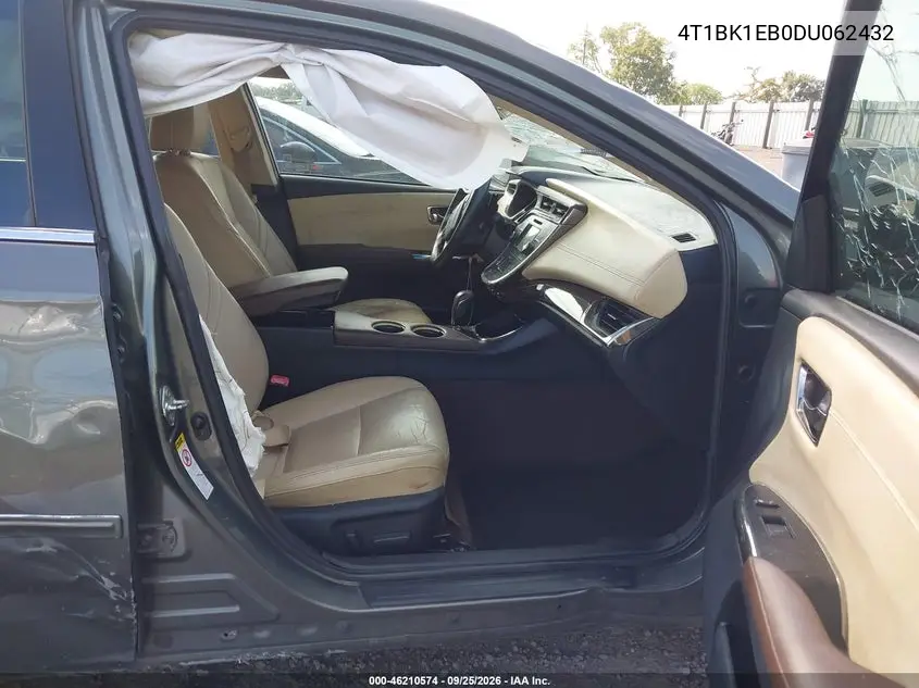 2013 TOYOTA AVALON VIN 4T1BK1EB0DU062432 — фото 5