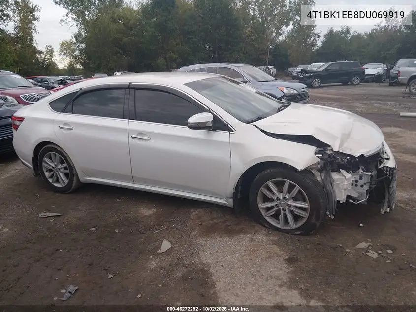 2013 TOYOTA AVALON VIN 4T1BK1EB8DU069919 — фото 13