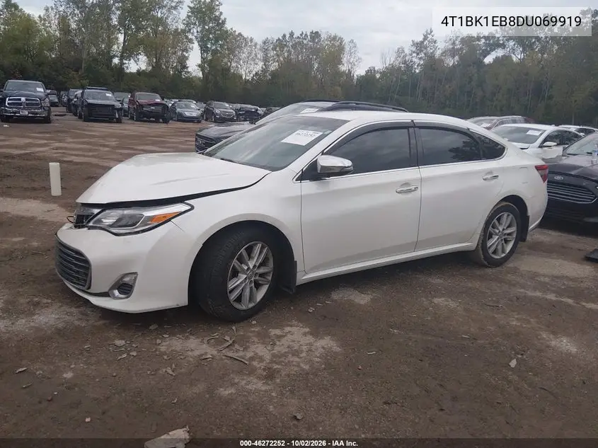 2013 TOYOTA AVALON VIN 4T1BK1EB8DU069919 — фото 14