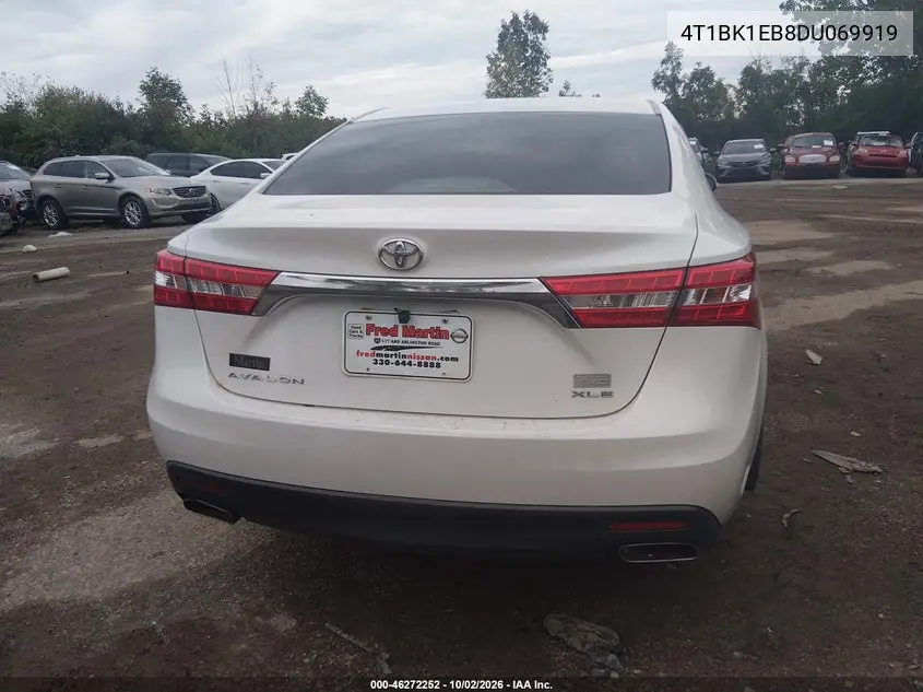 2013 TOYOTA AVALON VIN 4T1BK1EB8DU069919 — фото 16
