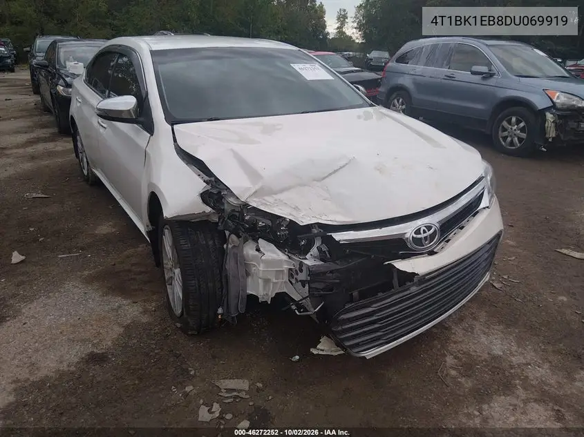 2013 TOYOTA AVALON VIN 4T1BK1EB8DU069919 — фото 6
