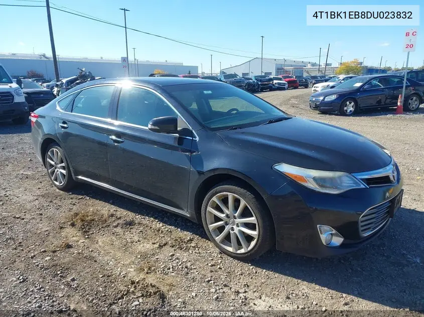 TOYOTA AVALON 2013, VIN 4T1BK1EB8DU023832