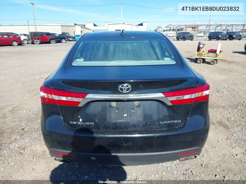 2013 TOYOTA AVALON VIN 4T1BK1EB8DU023832 — фото 16