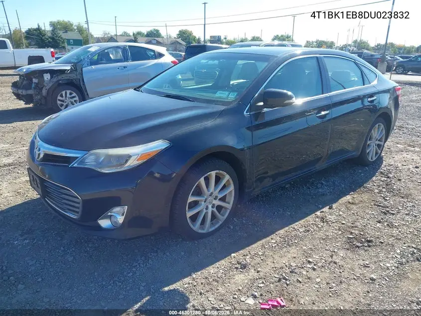 2013 TOYOTA AVALON VIN 4T1BK1EB8DU023832 — фото 2