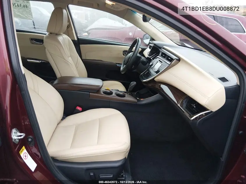 2013 TOYOTA AVALON VIN 4T1BD1EB8DU008872 — фото 5