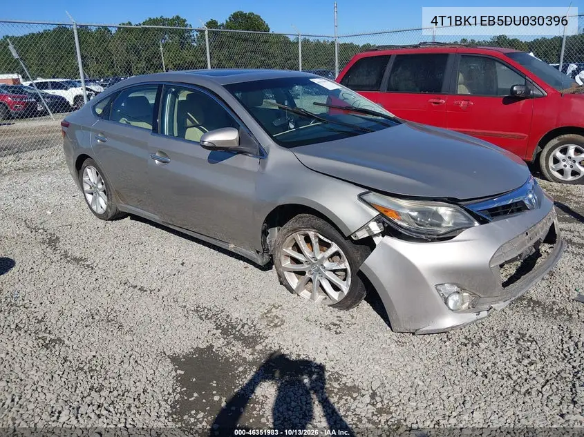 TOYOTA AVALON 2013, VIN 4T1BK1EB5DU030396