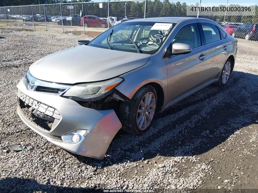 2013 TOYOTA AVALON VIN 4T1BK1EB5DU030396 — фото 2