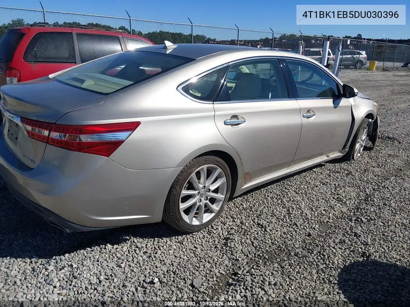2013 TOYOTA AVALON VIN 4T1BK1EB5DU030396 — фото 4