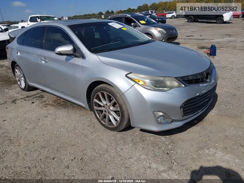 TOYOTA AVALON 2013, VIN 4T1BK1EB5DU052382