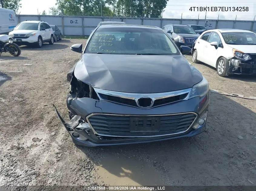 2014 TOYOTA AVALON VIN 4T1BK1EB7EU134258 — фото 12
