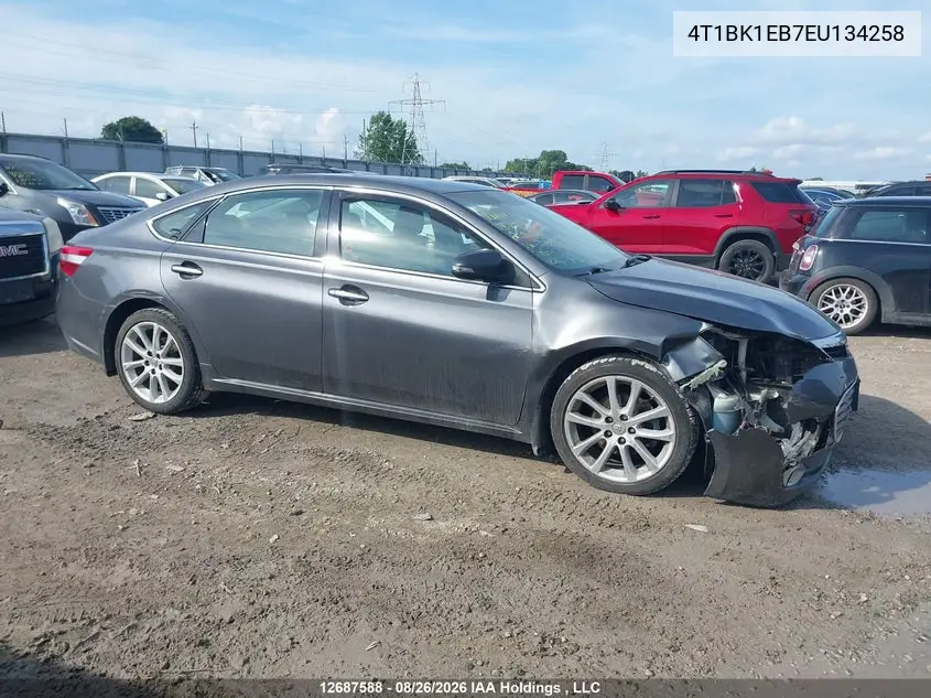 2014 TOYOTA AVALON VIN 4T1BK1EB7EU134258 — фото 13