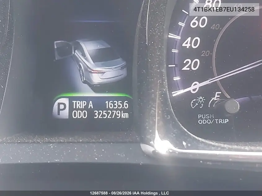 2014 TOYOTA AVALON VIN 4T1BK1EB7EU134258 — фото 15