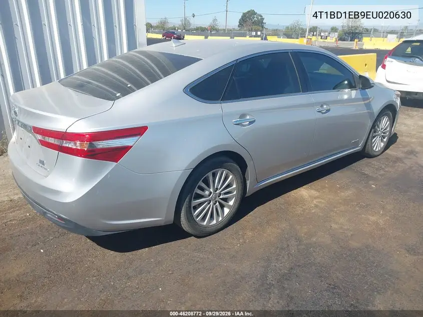 2014 TOYOTA AVALON VIN 4T1BD1EB9EU020630 — фото 4
