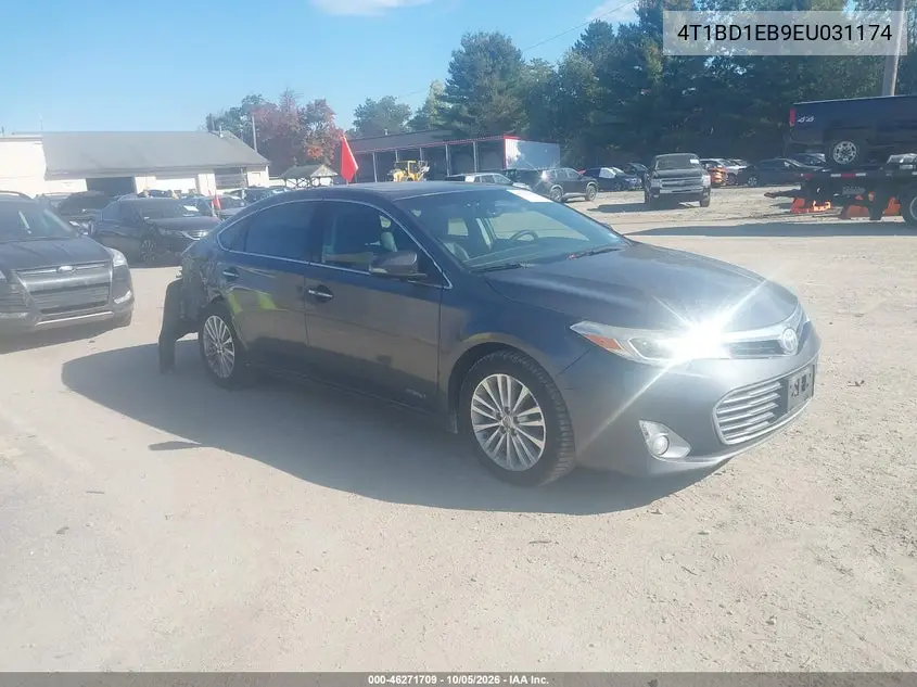 TOYOTA AVALON 2014, VIN 4T1BD1EB9EU031174