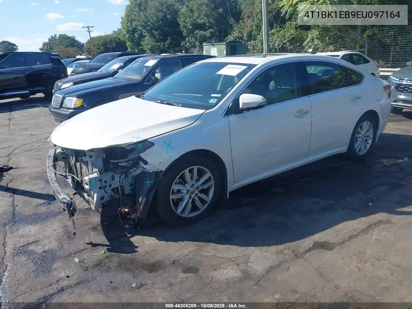 2014 TOYOTA AVALON VIN 4T1BK1EB9EU097164 — фото 2