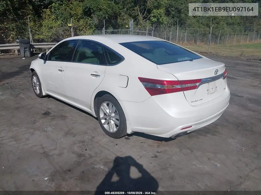 2014 TOYOTA AVALON VIN 4T1BK1EB9EU097164 — фото 3