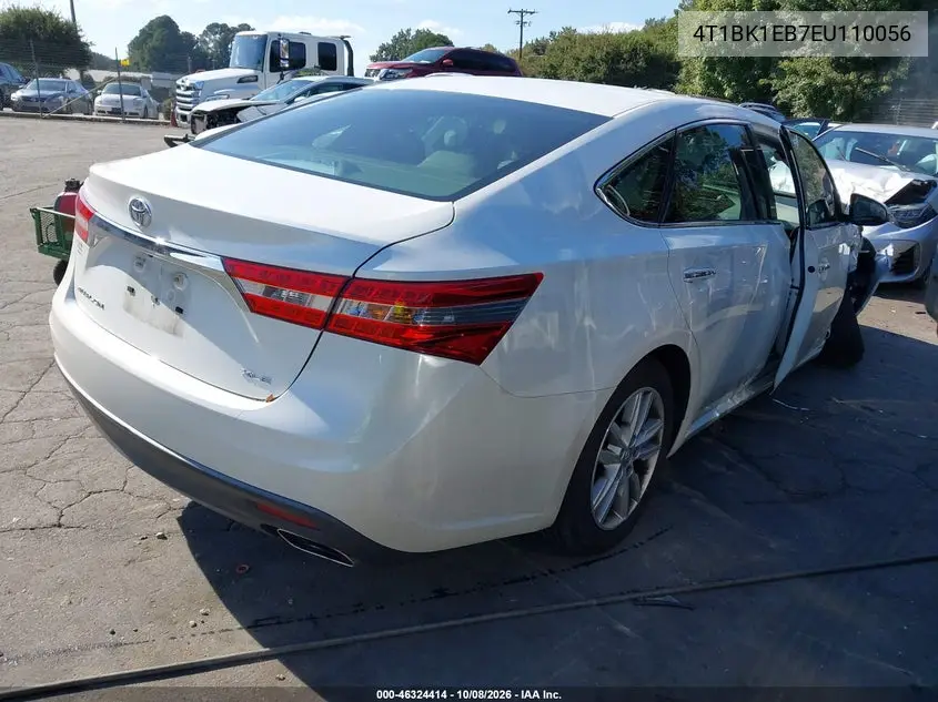 2014 TOYOTA AVALON VIN 4T1BK1EB7EU110056 — фото 4