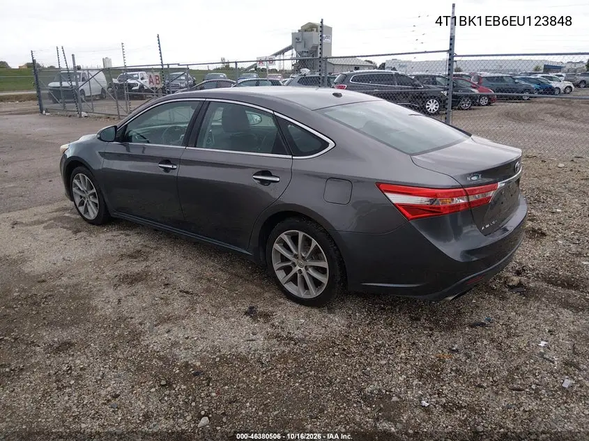 2014 TOYOTA AVALON VIN 4T1BK1EB6EU123848 — фото 3