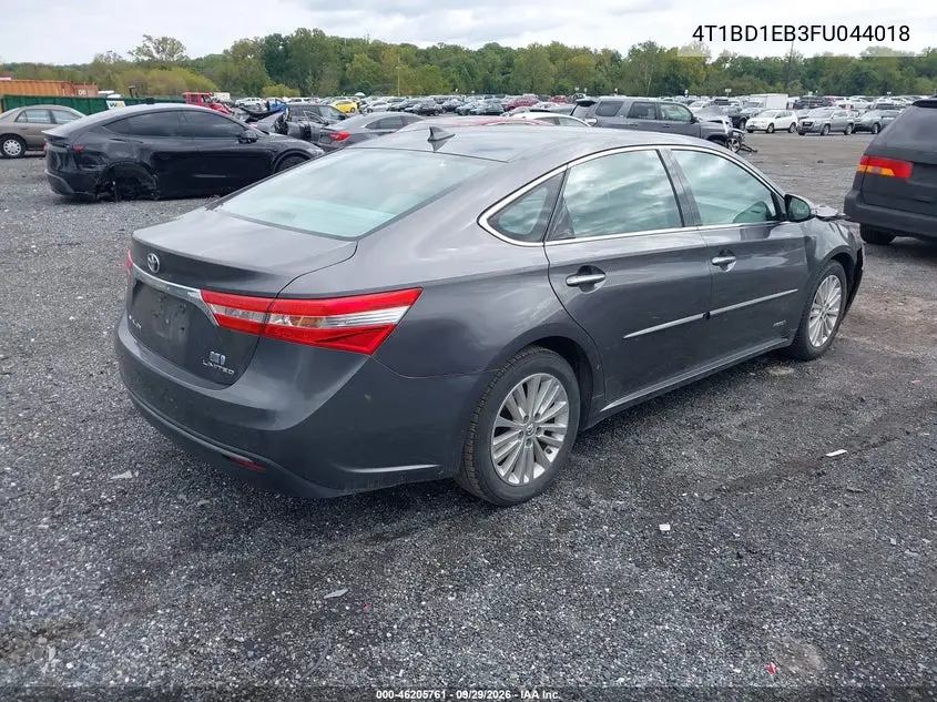 2015 TOYOTA AVALON VIN 4T1BD1EB3FU044018 — фото 4