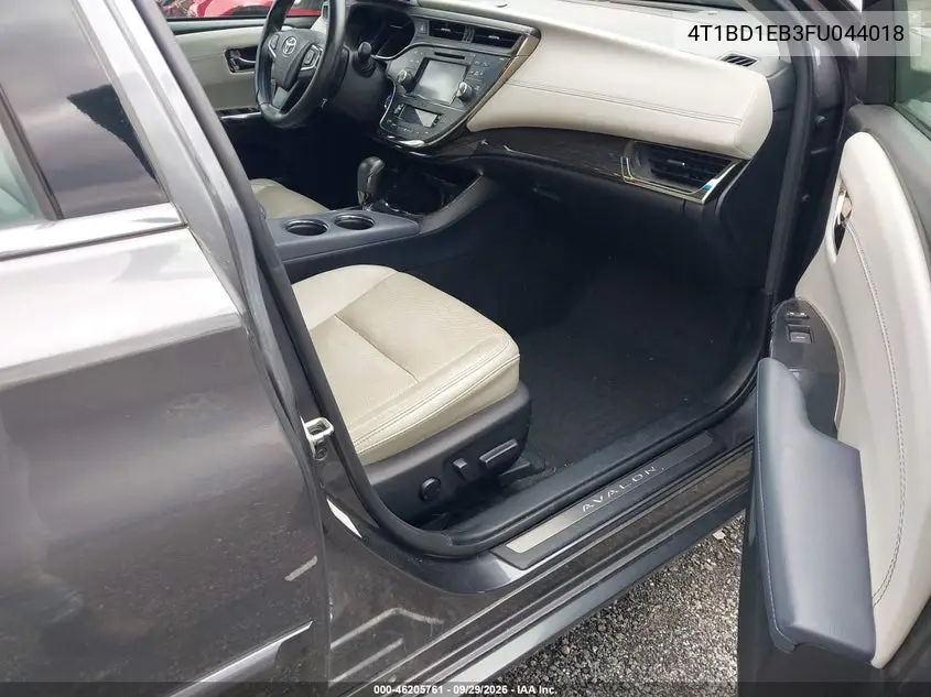 2015 TOYOTA AVALON VIN 4T1BD1EB3FU044018 — фото 5
