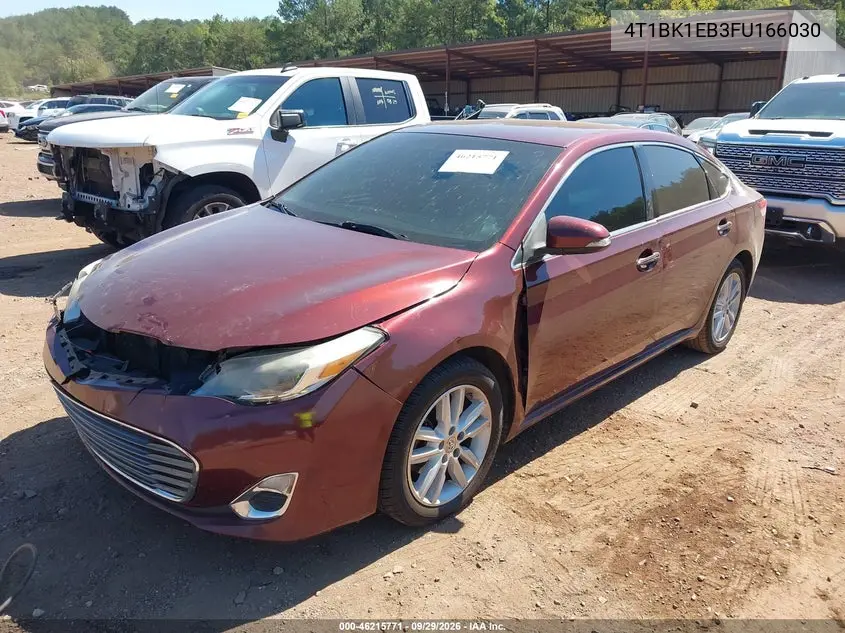 2015 TOYOTA AVALON VIN 4T1BK1EB3FU166030 — фото 2