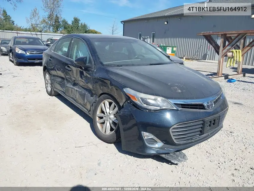 TOYOTA AVALON 2015, VIN 4T1BK1EB5FU164912