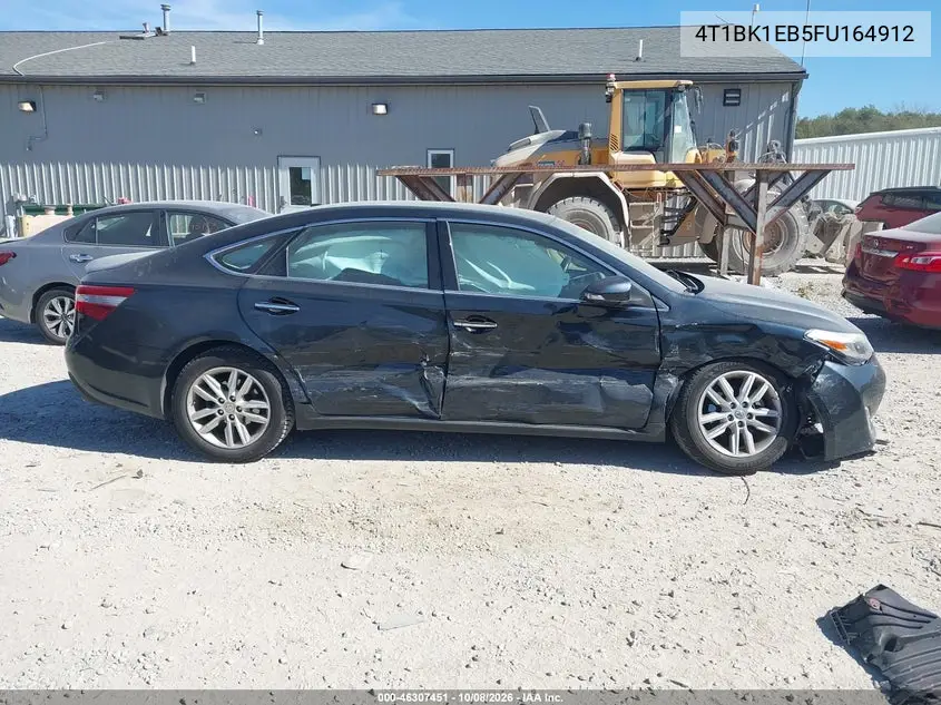 2015 TOYOTA AVALON VIN 4T1BK1EB5FU164912 — фото 13