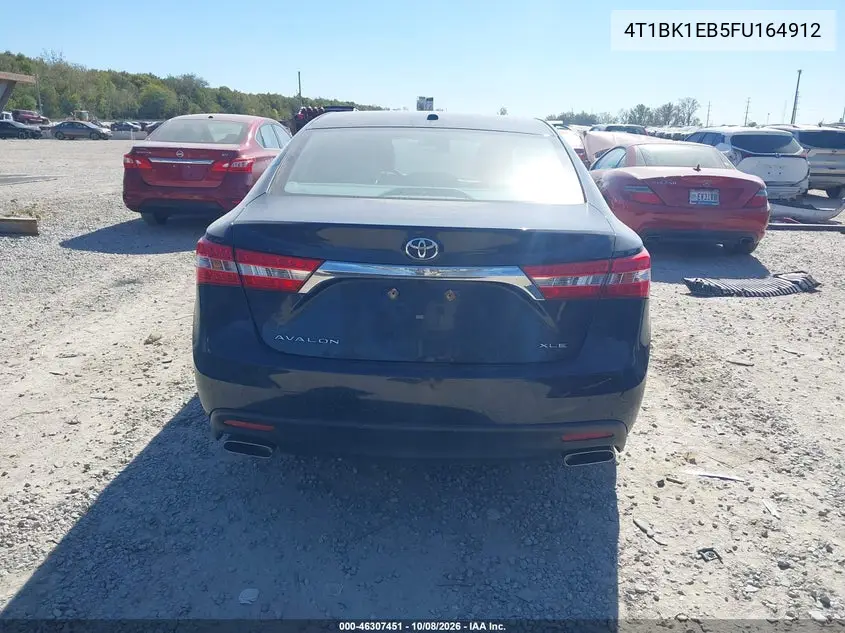 2015 TOYOTA AVALON VIN 4T1BK1EB5FU164912 — фото 16