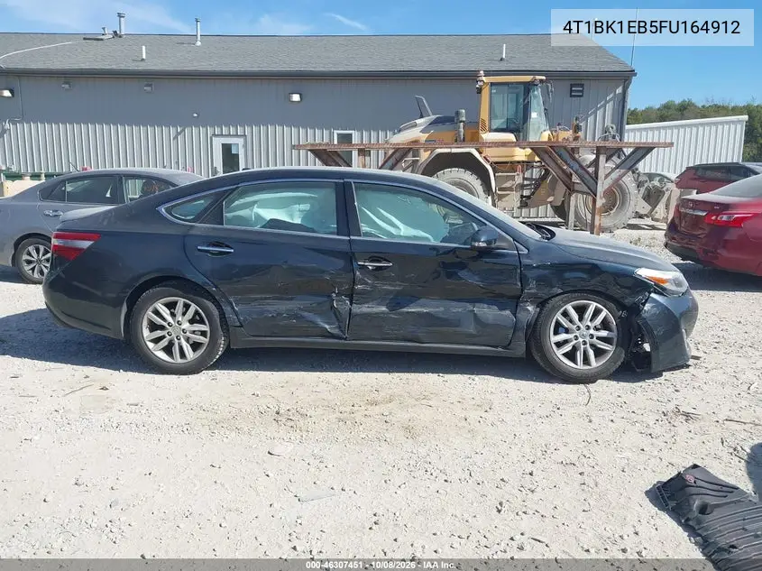 2015 TOYOTA AVALON VIN 4T1BK1EB5FU164912 — фото 6