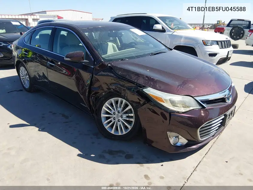 TOYOTA AVALON 2015, VIN 4T1BD1EB5FU045588