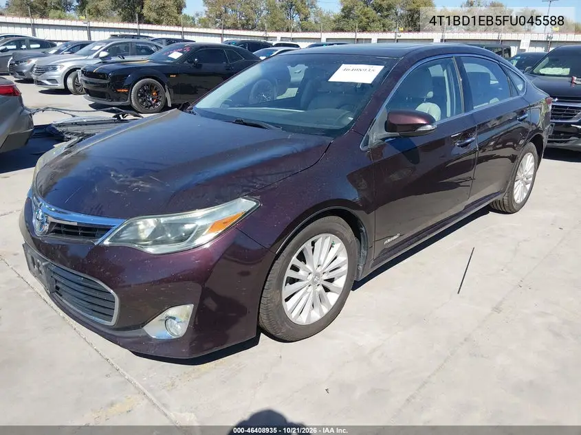 2015 TOYOTA AVALON VIN 4T1BD1EB5FU045588 — фото 2