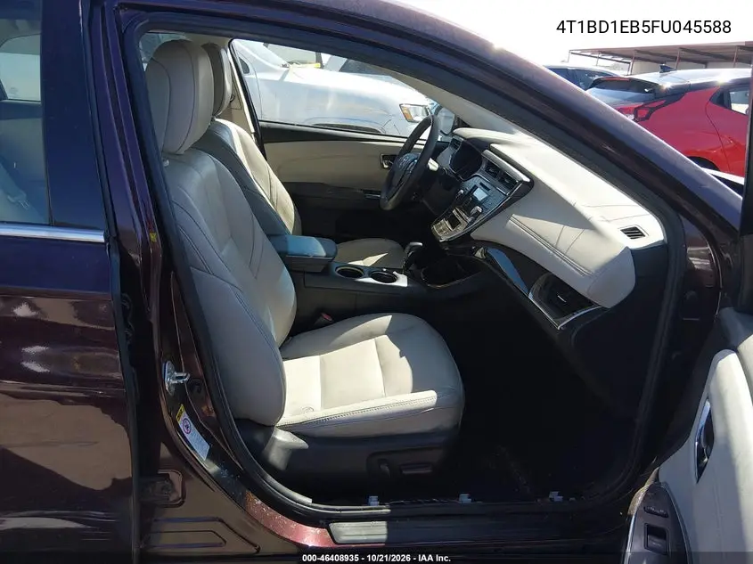 2015 TOYOTA AVALON VIN 4T1BD1EB5FU045588 — фото 5