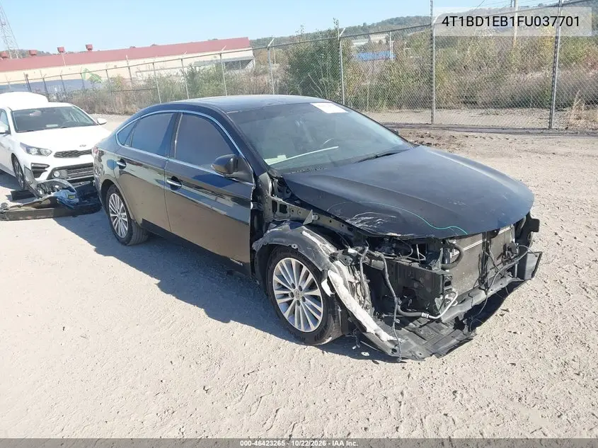 TOYOTA AVALON 2015, VIN 4T1BD1EB1FU037701