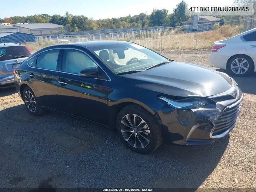 TOYOTA AVALON 2018, VIN 4T1BK1EB0JU288465