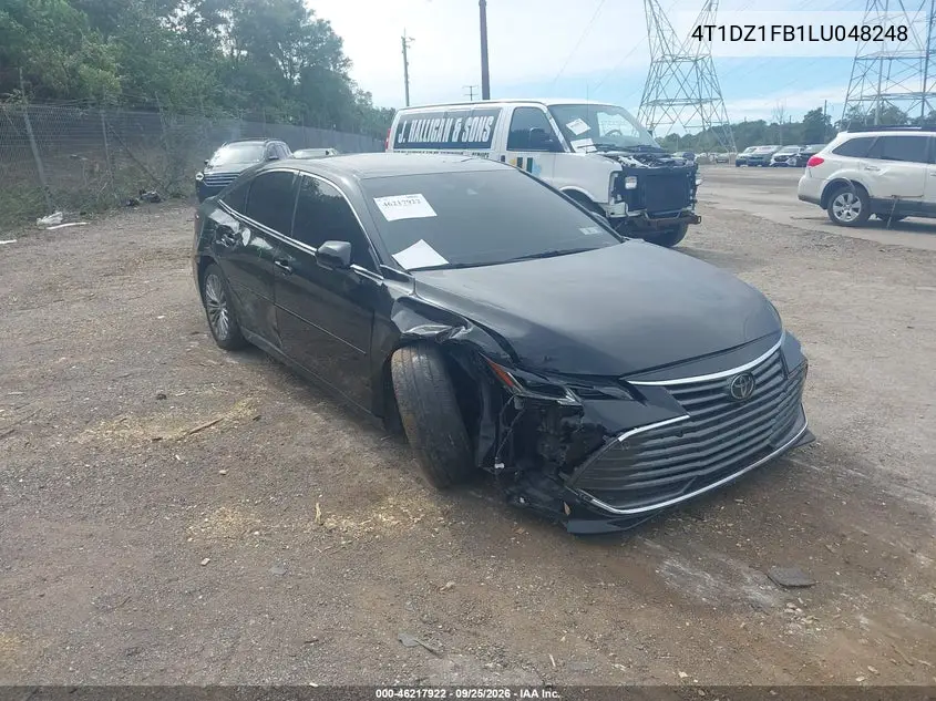 TOYOTA AVALON 2020, VIN 4T1DZ1FB1LU048248