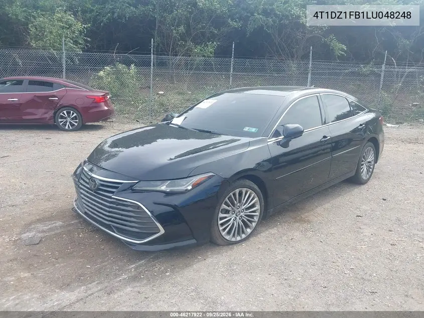 2020 TOYOTA AVALON VIN 4T1DZ1FB1LU048248 — фото 2