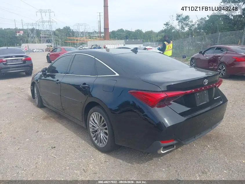 2020 TOYOTA AVALON VIN 4T1DZ1FB1LU048248 — фото 3