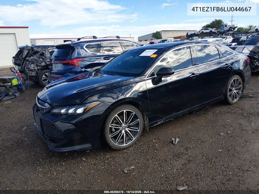 2020 TOYOTA AVALON VIN 4T1EZ1FB6LU044667 — фото 2